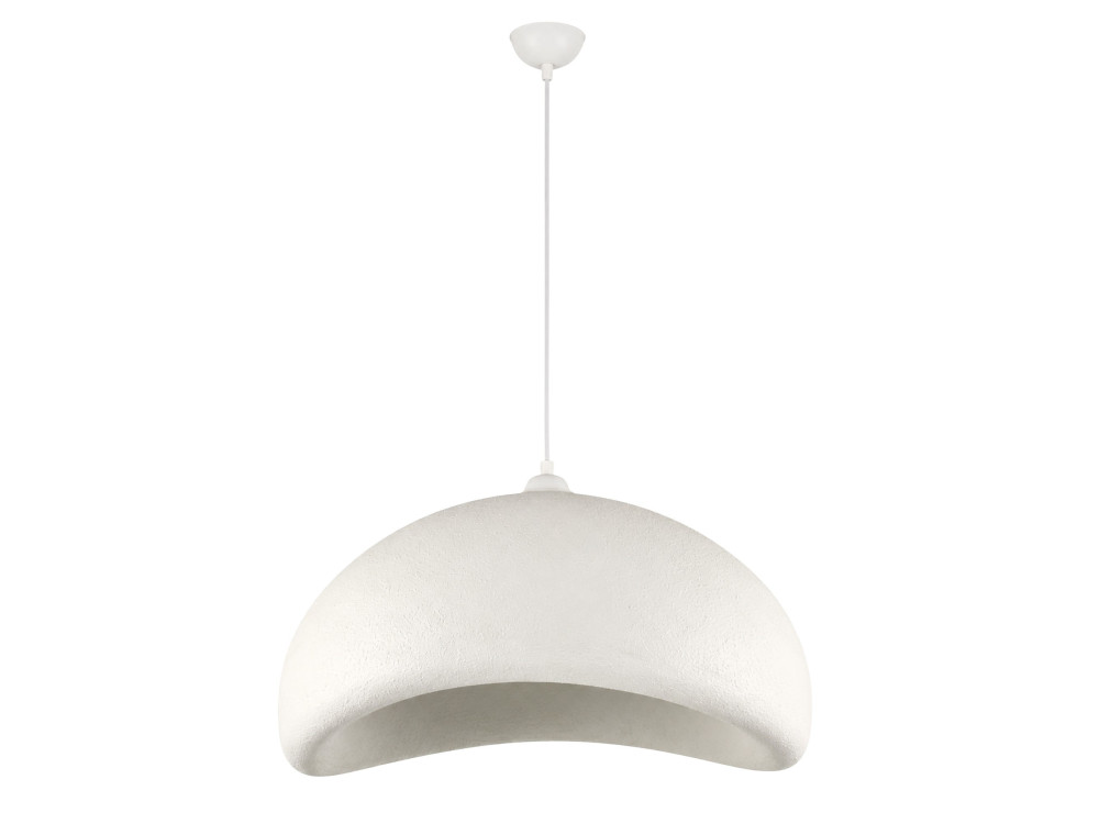 Lampada a sospensione in metallo "Vegas" - 64 x 51 cm - Bianco