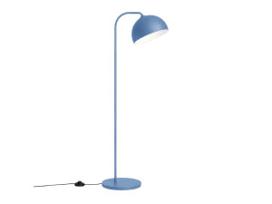 Lampada da terra in metallo "Yaka" - 51 x 51 cm - Blu