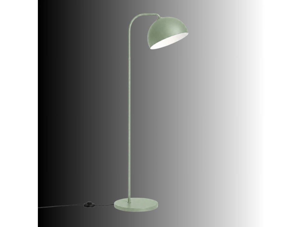 Lampada da terra in metallo "Yaka" - 51 x 51 cm - Verde menta