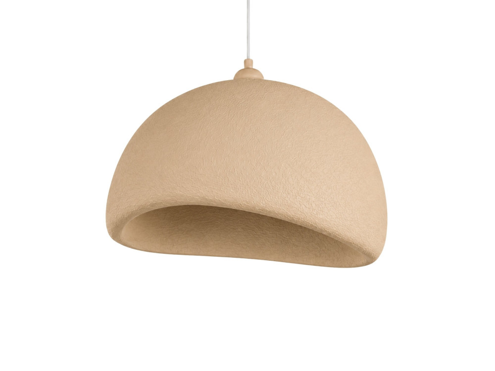 Lampada a sospensione in metallo "Beta" - 50 x 40 cm - Beige