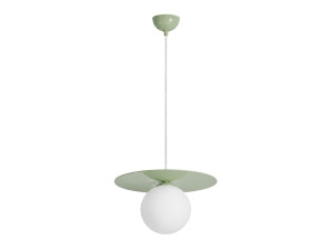 Lampada a sospensione in metallo "Vesper" - 40 x 40 cm - Verde