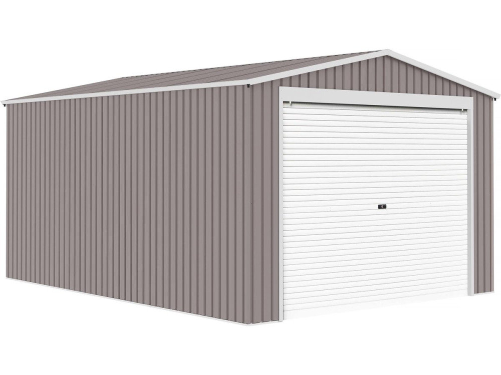 Garage in metallo NEVADA con porta scorrevole - 15,61m²