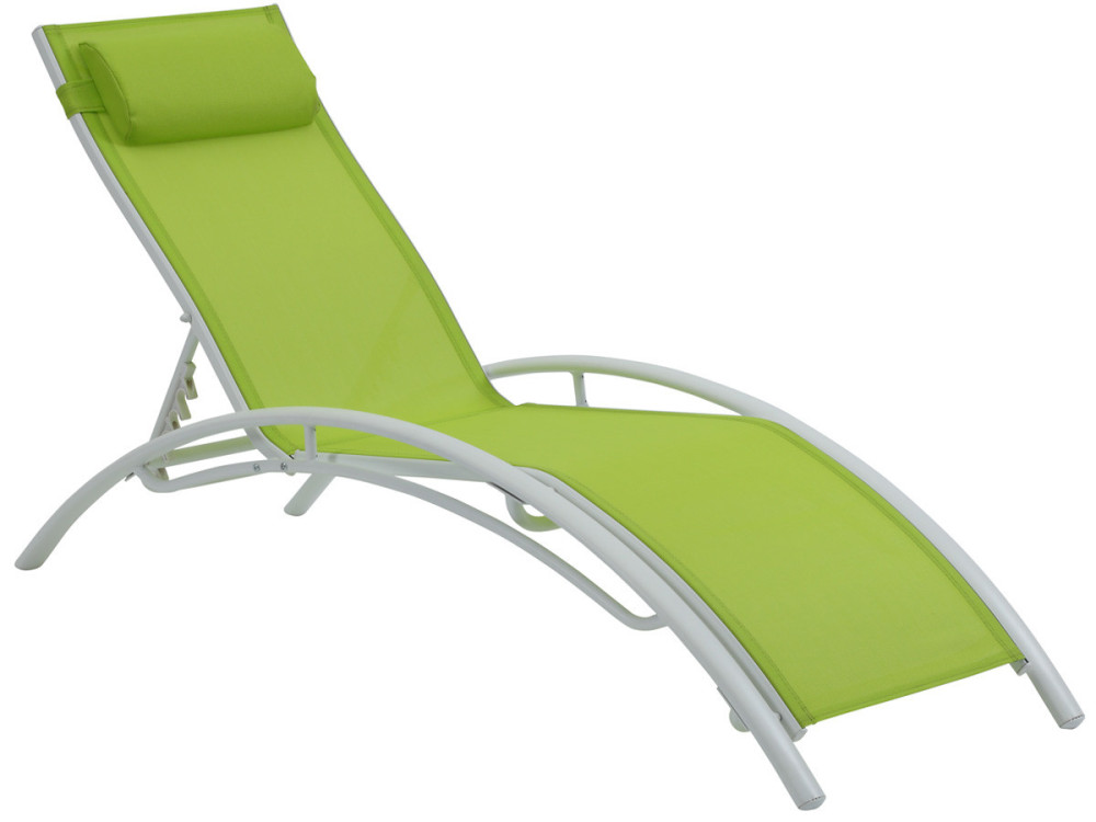 2 lettini in alluminio Beauty - PHOENIX - Verde - set di 2
