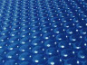 Copertura a bolle per piscina Kolanta - 400 µ - bordato 1 lato - blu