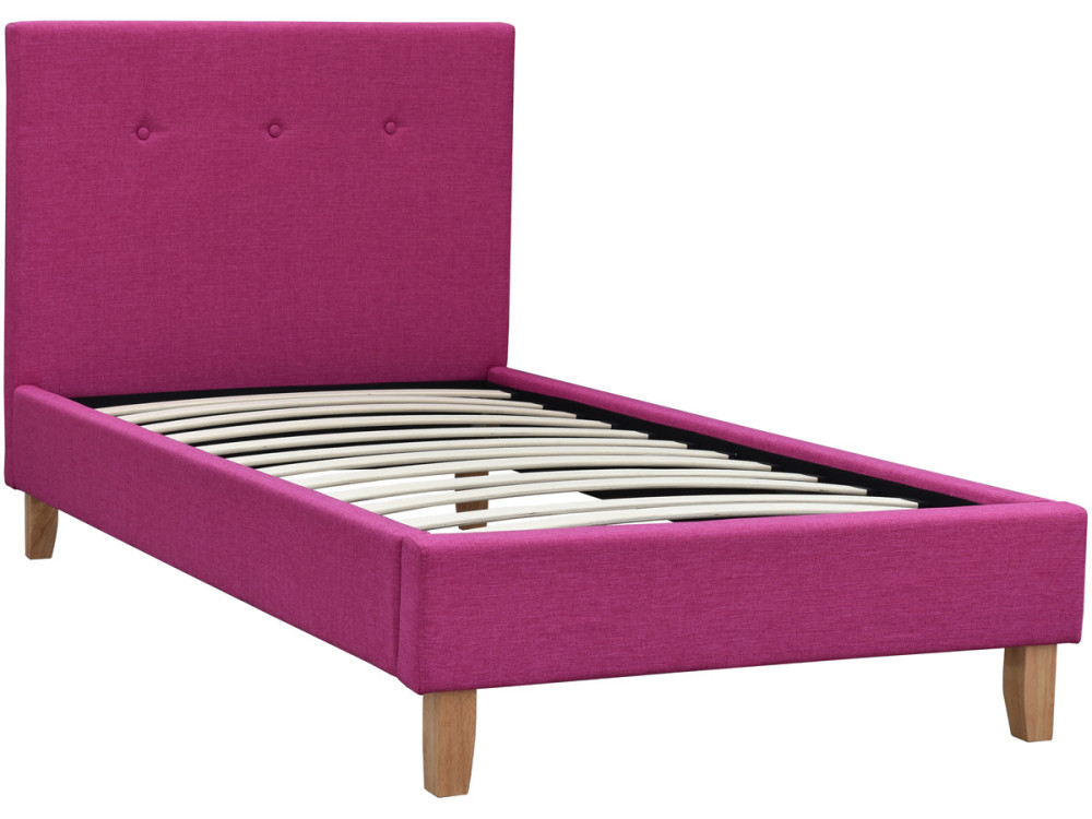 Letto "Elise" 90 x 190 cm-Rosa
