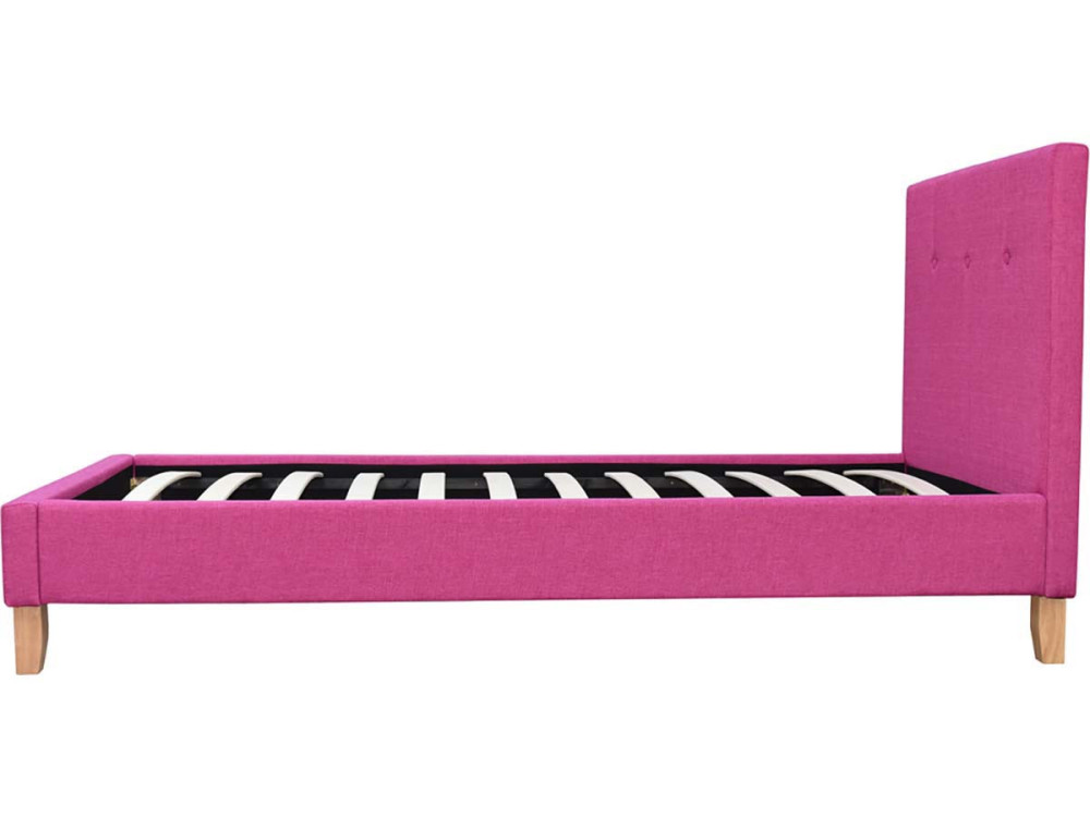 Letto "Elise" 90 x 190 cm-Rosa