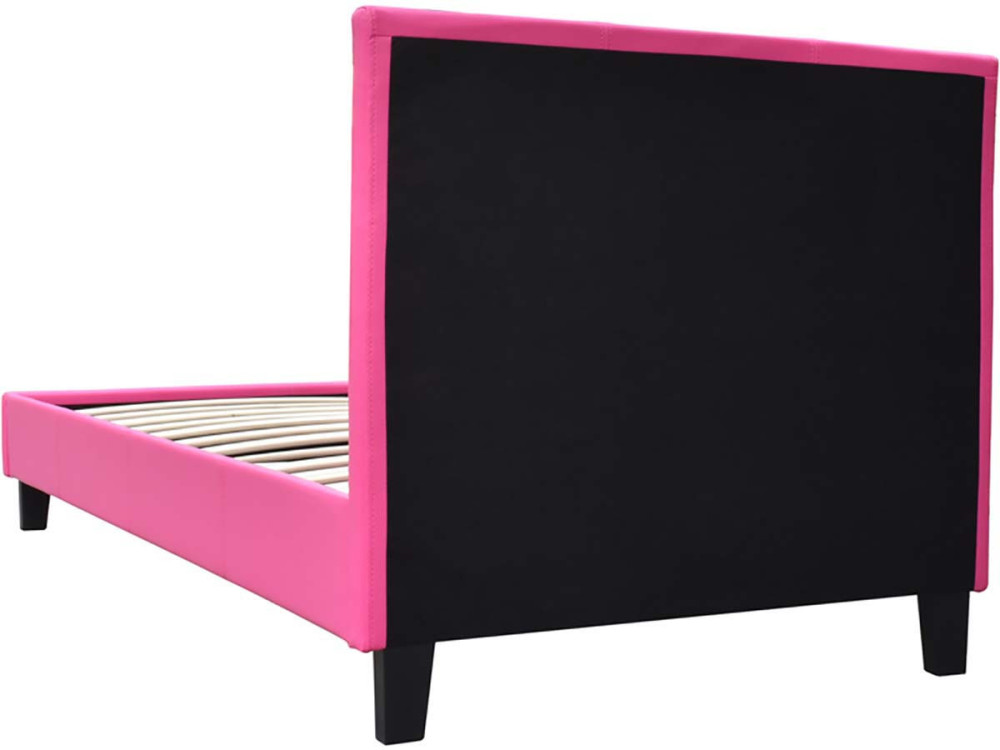Letto "Lina" - 90 x 190 cm - Rosa