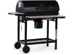 Barbecue a carbone "King" - 95 x 63 x 105 cm - Nero