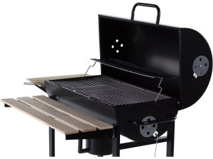 Barbecue a carbone "King" - 95 x 63 x 105 cm - Nero 2