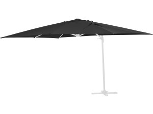 Telo per ombrellone da giardino "Sun 3" - 3 x 3 m - Nero