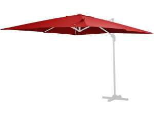 Telo per ombrellone da giardino "Sun 3" - 3 x 3 m - Rosso