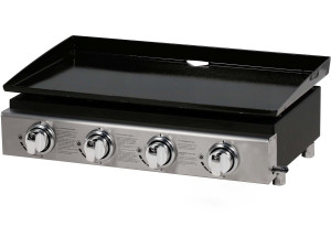 Plancha "Presto 4" - 4 fornelli - 9.7kW - Grigio