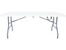 Tavolo da giardino pieghevole "Foldy" - 180 x 74 x 74 cm - Bianco