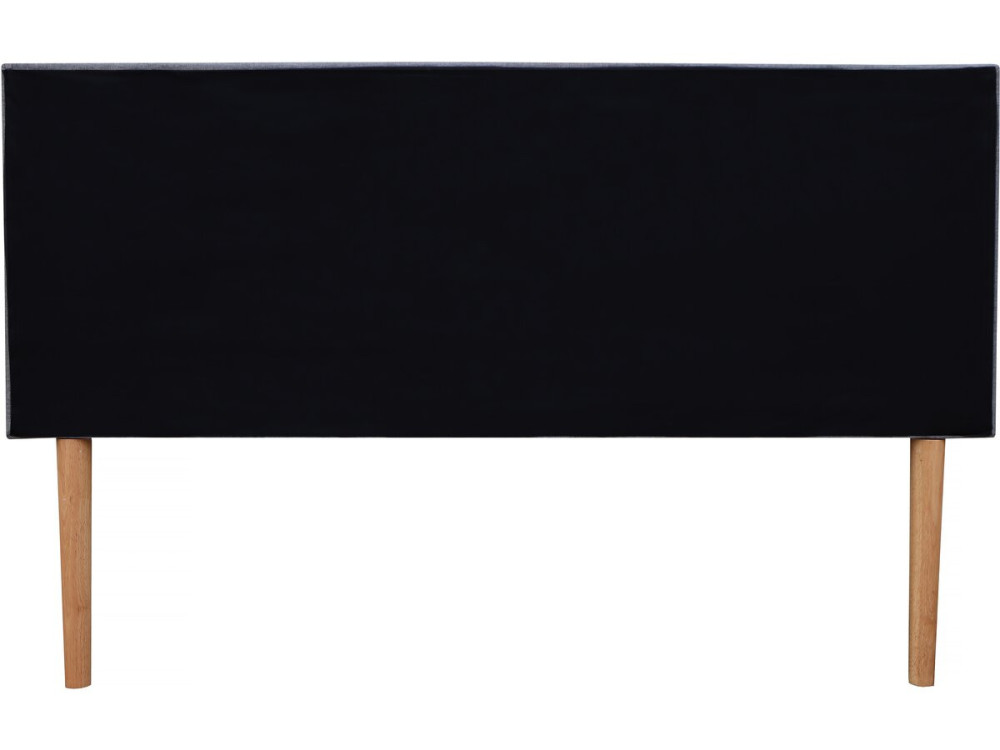 Testiera imbottita "Alix" 140 x 100 - Grigio chiaro