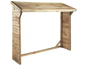 Cabina di legno - 1,05 m² - 2,10 x 0,50 x 1,8 m - 2 steri