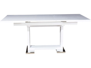 Tavolo da pranzo "Toda" - 140/180 x 90 x 77 cm - Bianco 2