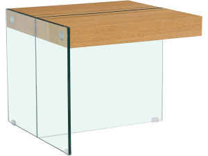 Tavolino "Agrigento" - 60 x 60 x 50 cm - Finitura quercia 2