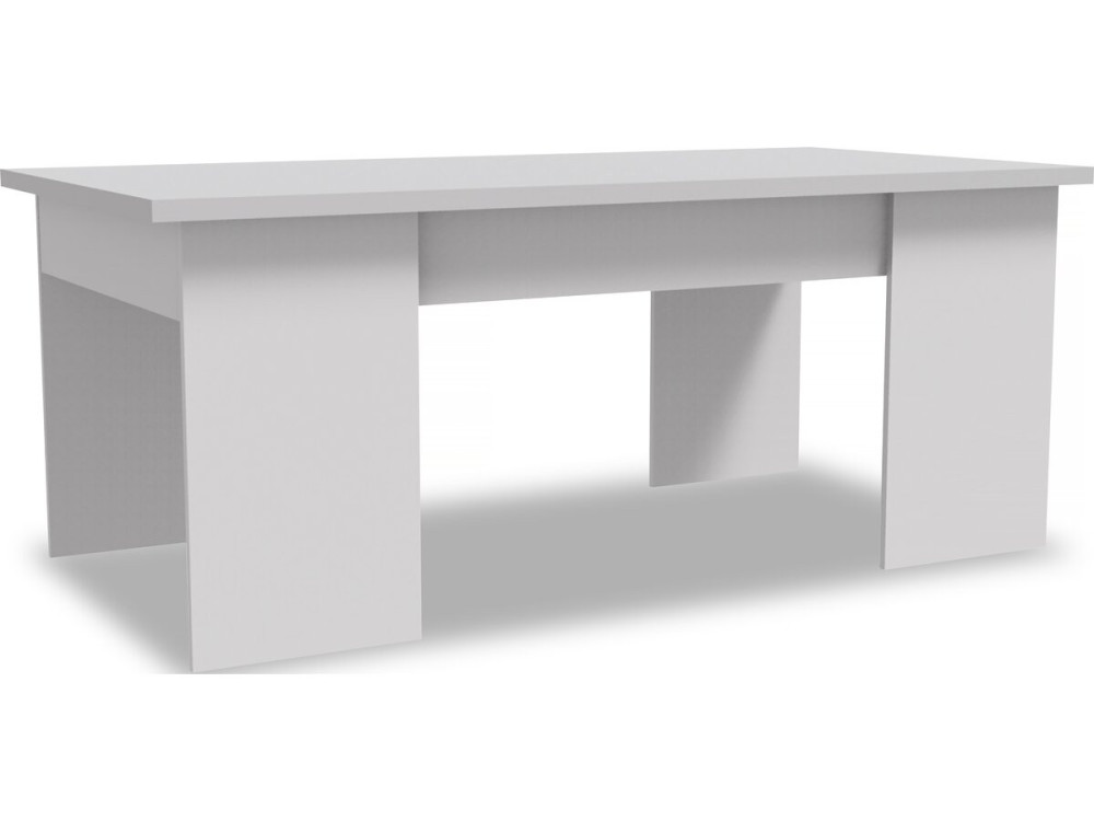 Tavolino "Diana" - 102 x 50 x 43 cm - Bianco