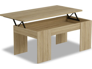 Tavolino "Diana" - 102 x 50 x 43 cm - Rovere