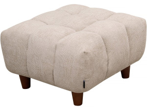 Pouf "Matignon" per divano dritto - 70 x 70 x 46 cm - Beige