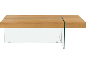 Tavolino "Taormina" - 120 x 60 x 40 cm - Finitura quercia 2