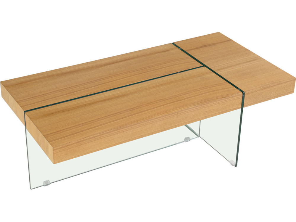 Tavolino "Taormina" - 120 x 60 x 40 cm - Finitura quercia