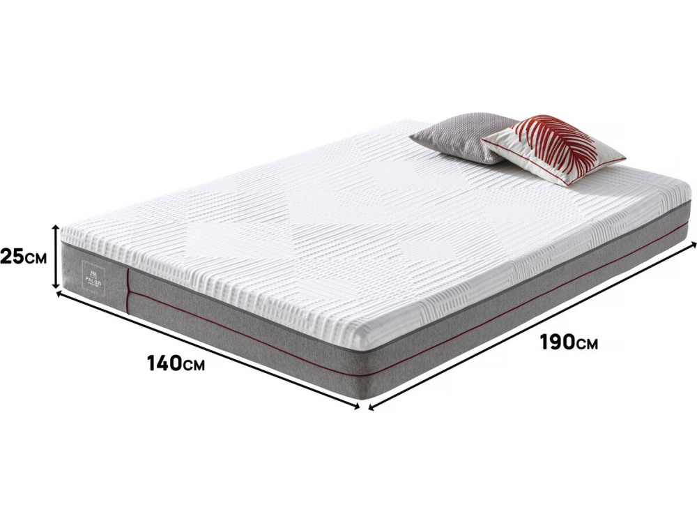 Materasso in memory foam “Houria” – 140 x 190 cm