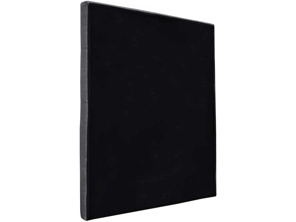 Testiera del letto imbottita " DÉCO"  - 99 cm - Grigio chiaro -  in tessuto
