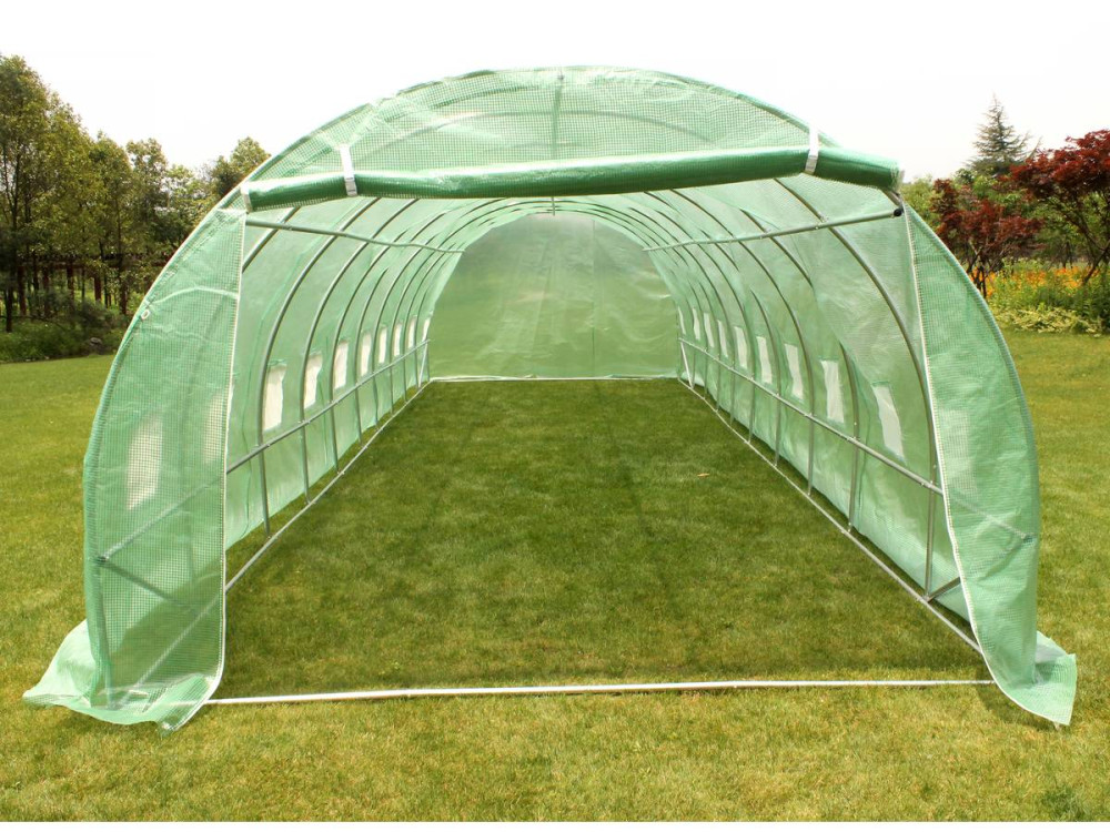 Serra  tunnel da giardino ALTEA - 30m² - 10 x 3 x 2 m