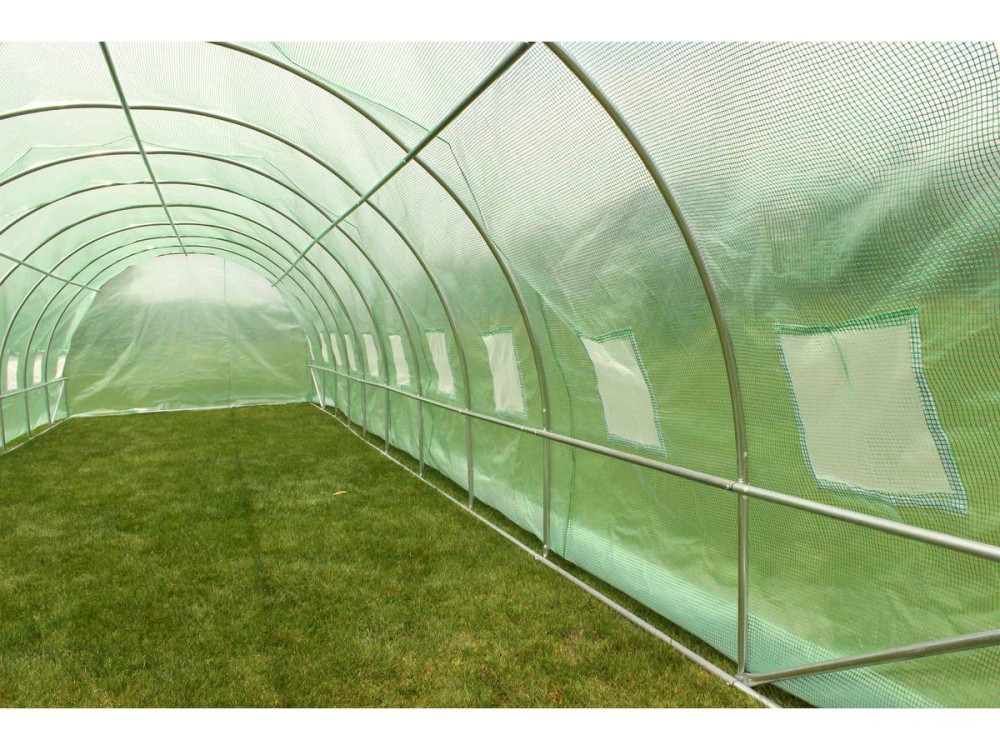 Serra  tunnel da giardino ALTEA - 30m² - 10 x 3 x 2 m