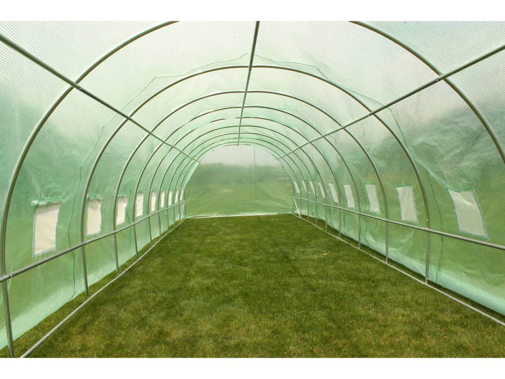 Serra  tunnel da giardino ALTEA - 30m² - 10 x 3 x 2 m