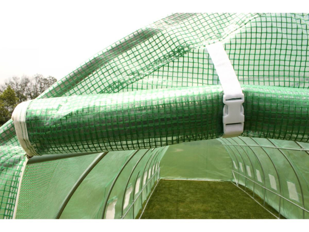 Serra  tunnel da giardino ALTEA - 30m² - 10 x 3 x 2 m