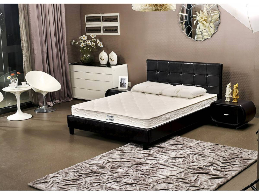 Materasso con schiuma in memory foam "Haya" - 160 x 200 x 16 cm