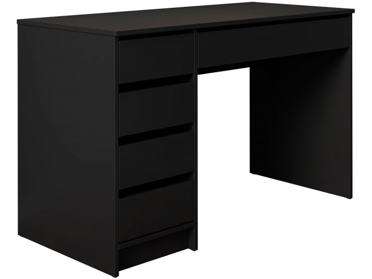 Scrivania "Ada" - 120 x 75 x 55 cm - Nero