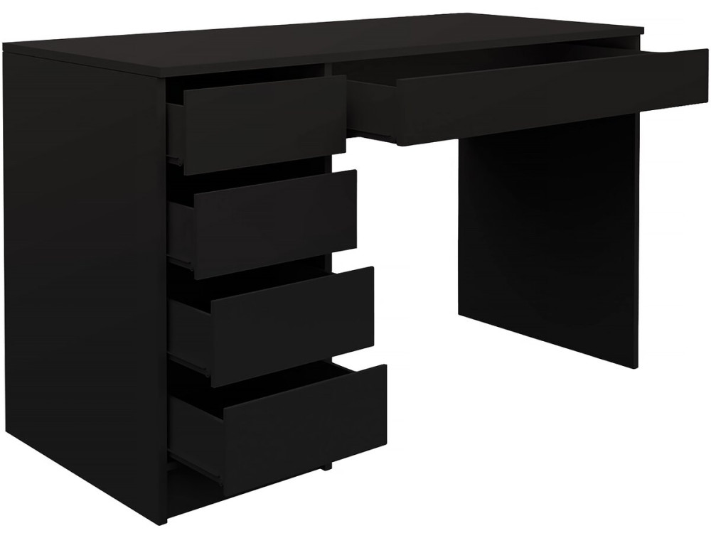 Scrivania "Ada" - 120 x 75 x 55 cm - Nero