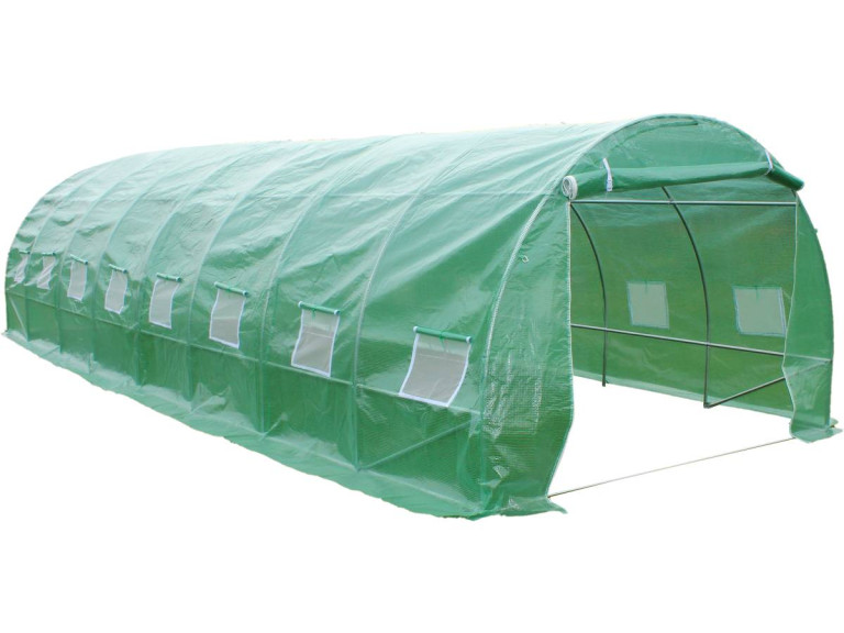 Serra tunnel da giardino ALTHEA - 24m² - 8 x 3 x 2 m