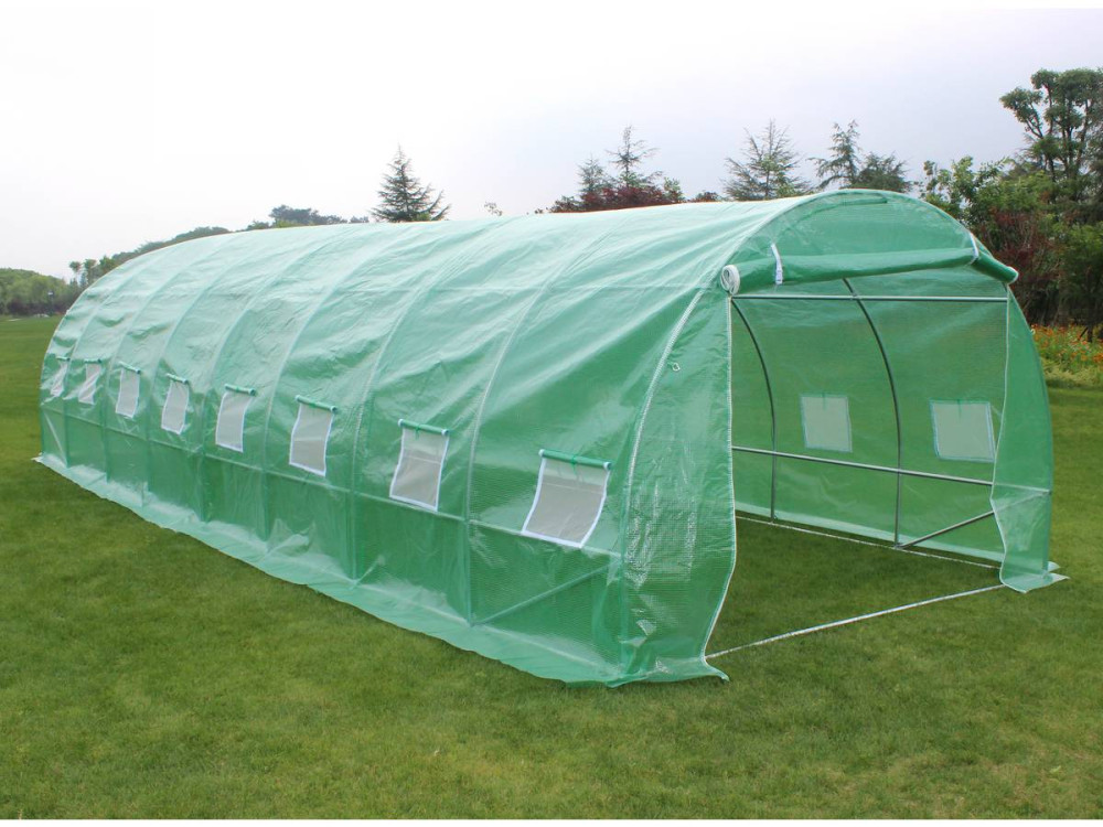 Serra tunnel da giardino ALTHEA - 24m² - 8 x 3 x 2 m