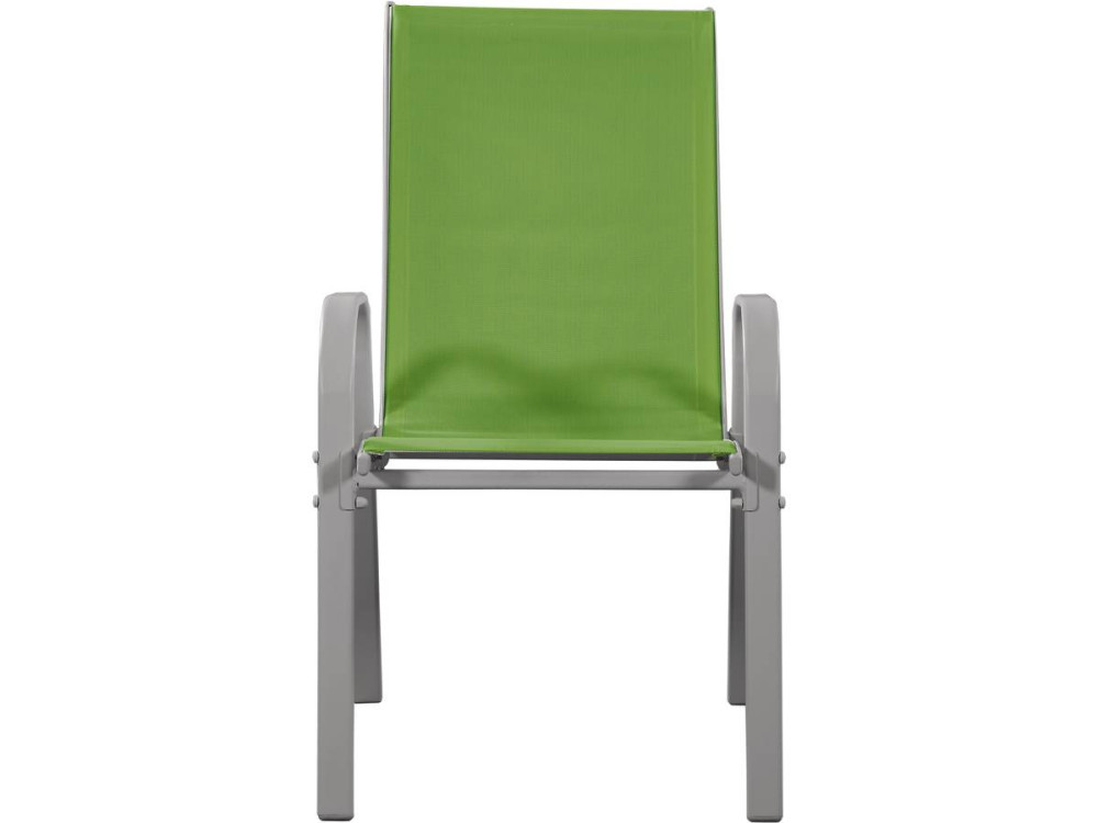 Sedia da giardino textilene "Cordoba" -Phoenix-Verde -Set di 4