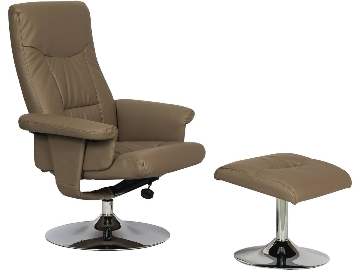 Tri-Relax Poggiapiedi Regolabile In Legno, 3 Posizioni, Rivestimento Effetto Lana, Colore Bianco, Per Gambe Stanche