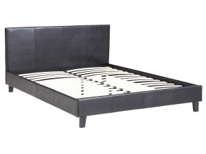 Letto LINA - 160 x 200 cm - Nero