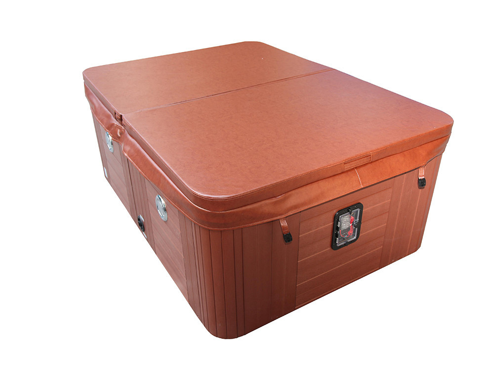 Spa "Fidji" 4 posti - Vasca grigia - Sistema Balboa + stazione Iphone integrata - 210x152x81 cm