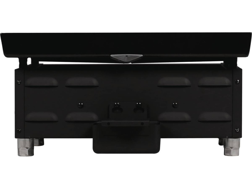 Plancha "Presto 2" - 2 fornelli- 5 kW - Grigio