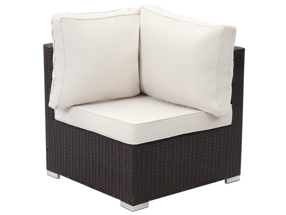 Salotto da giardino Meridian 2 pezzi Ibiza - Buffalo - Marrone