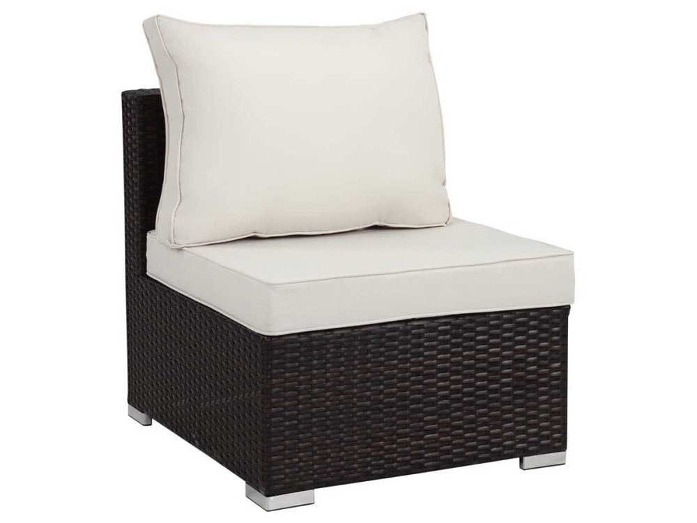 Salotto da giardino Meridian 2 pezzi Ibiza - Buffalo - Marrone