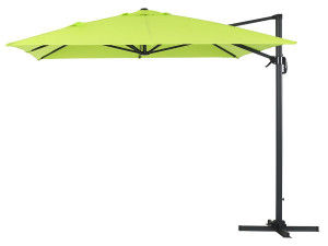 Ombrellone decentrato in alluminio SUN 4 - Rettangolare - 3 x 4 m - Verde