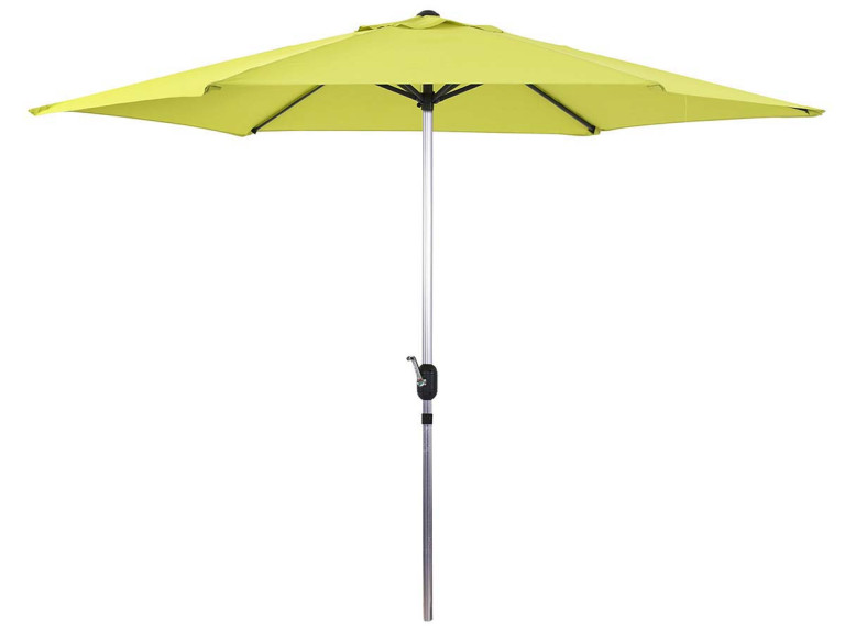 Ombrellone da giardino a palo centrale in alluminio "Sol" - Rontondo  - Ø 3m - Verde