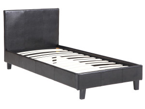 Letto "Lina" - 90 x 190 cm - Nero
