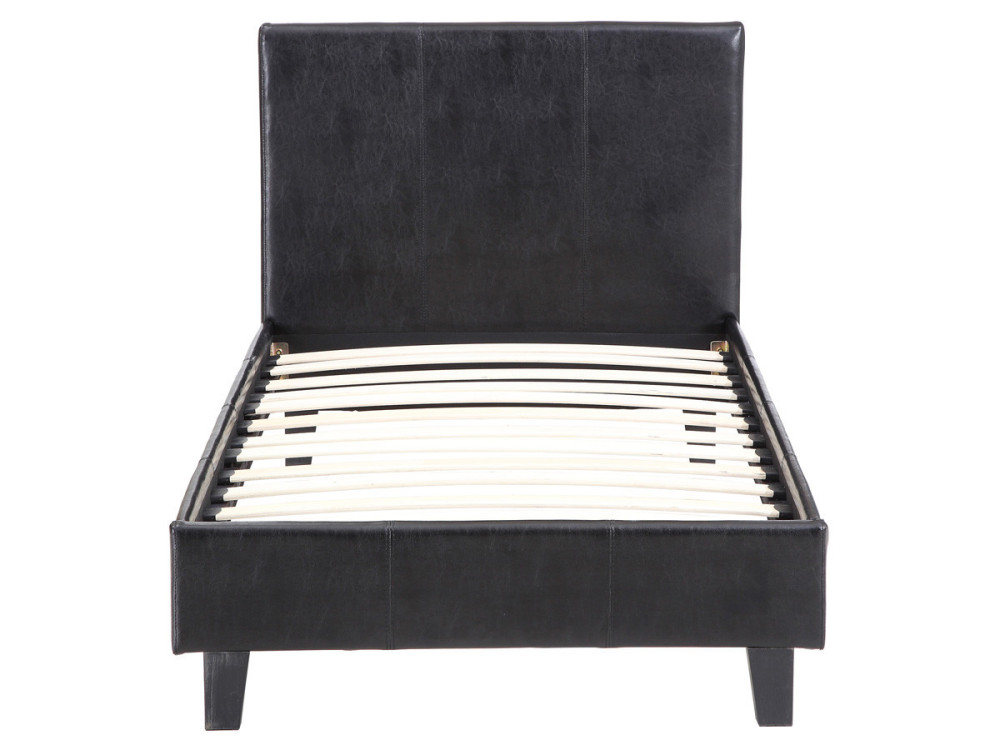 Letto "Lina" - 90 x 190 cm - Nero