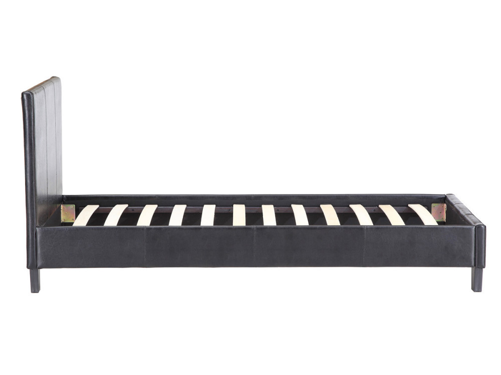 Letto "Lina" - 90 x 190 cm - Nero
