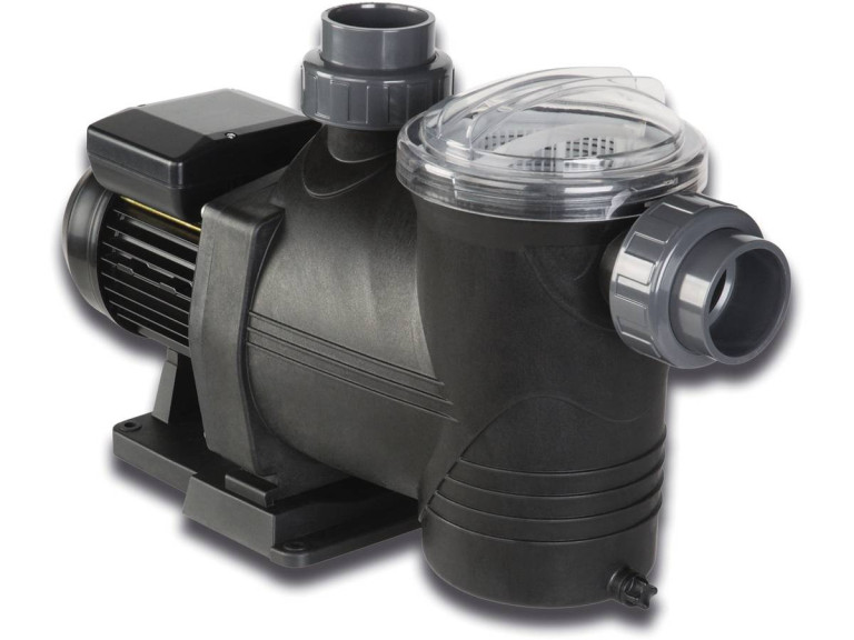 Pompa autoadescante per piscina "Niagara" - 1,5 HP trifase - 56,5 x 20,5 x 34,8 cm - Nero